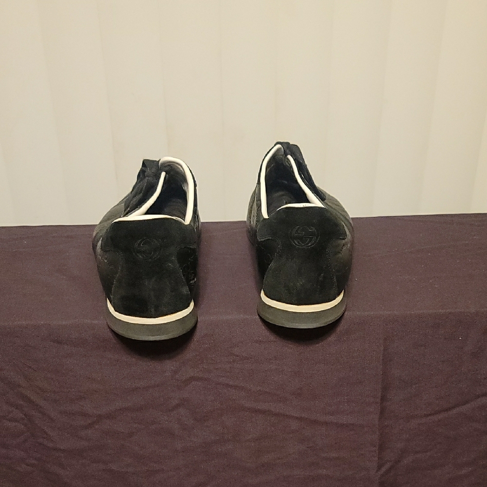 Gucci Black Suede Sneakers - Picture 5 of 7